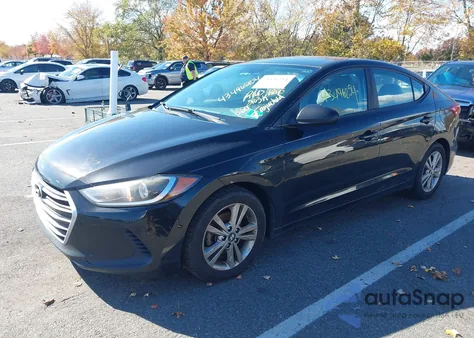 2017 Hyundai Elantra Se из США, поврежденный, VIN KMHD84LFXHU206329